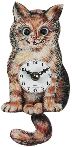 Coucou Chat Tigré Yeux Mobiles