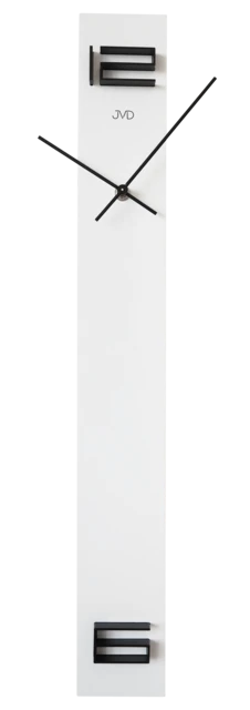 Horloge Murale Longue En Bois Chiffres 12/6 En Relief