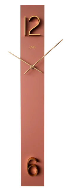 Horloge Murale En Bois Rectangulaire Chiffres En Relief