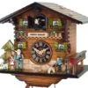 Coucou Mécanique Traditionnel 1 Jour Chalet Heidi 20 Cm