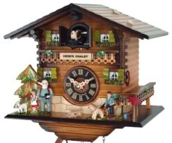 Coucou à Quartz à Mélodie "maison De Heidi" Pour Enfants 20 Cm