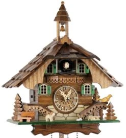 Coucou à Quartz Chalet Double Escalier 31 Cm