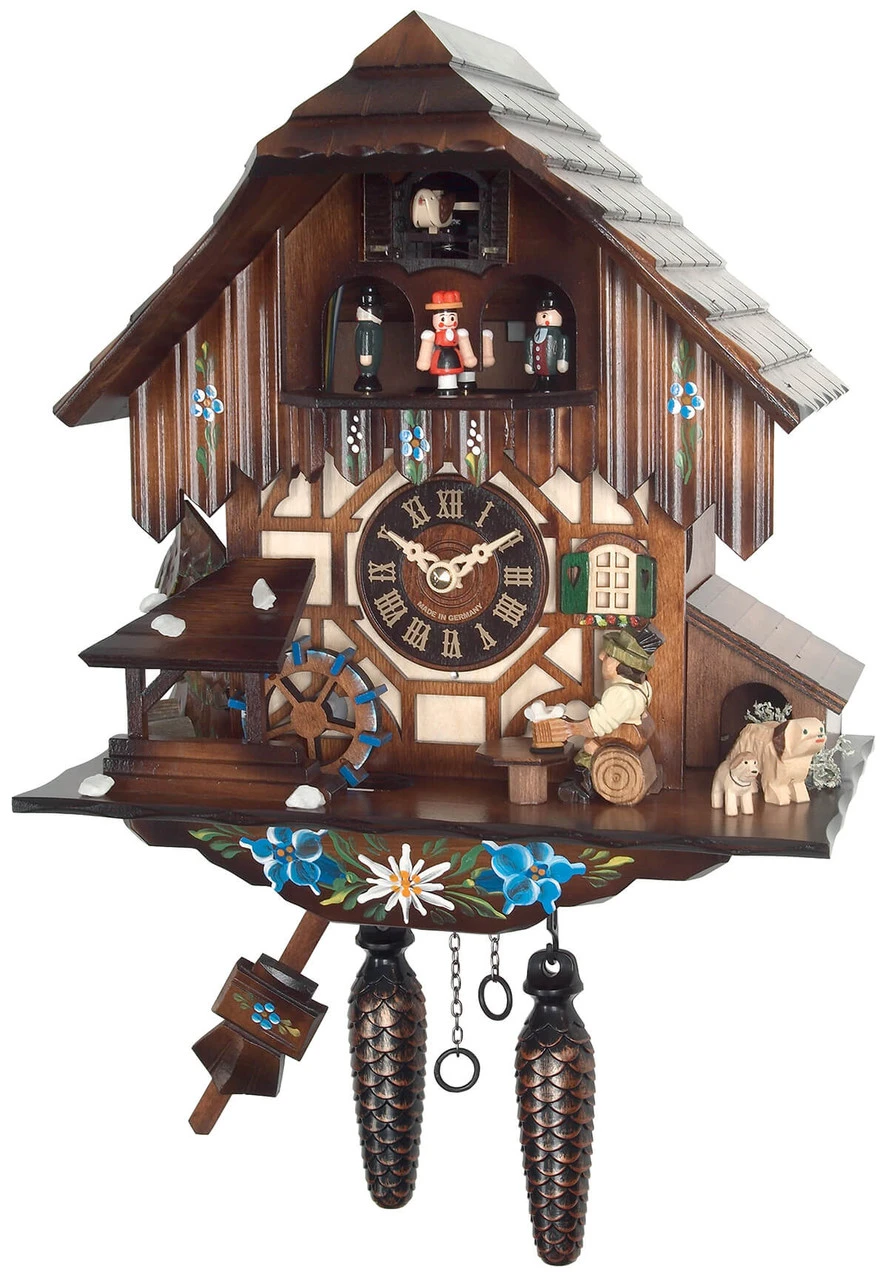 Coucou Mécanique 1 Jour Musical Buveur De Bière Roue à Eau 30 Cm – Image 3