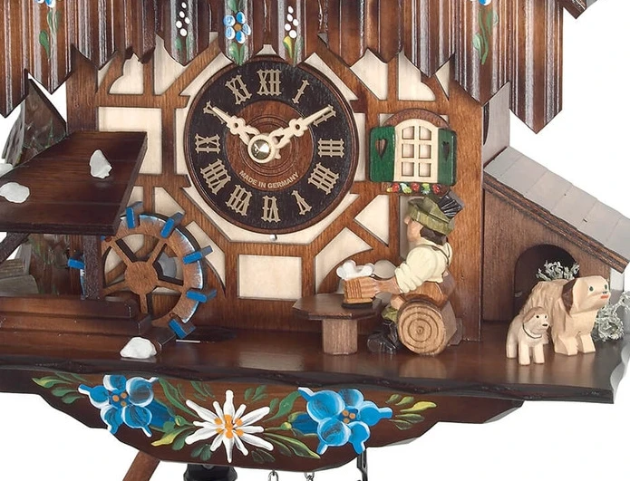 Coucou Mécanique 1 Jour Musical Buveur De Bière Roue à Eau 30 Cm – Image 4