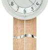 AMS Horloge Murale à Balancier Radio Pilotée Bois De Sonoma