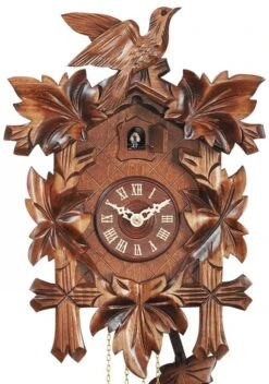 Coucou Mécanique Traditionnel 8 Jours Envol Oiseau 35 Cm