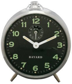Réveil Mécanique Bayard Sans Cloches Extérieures