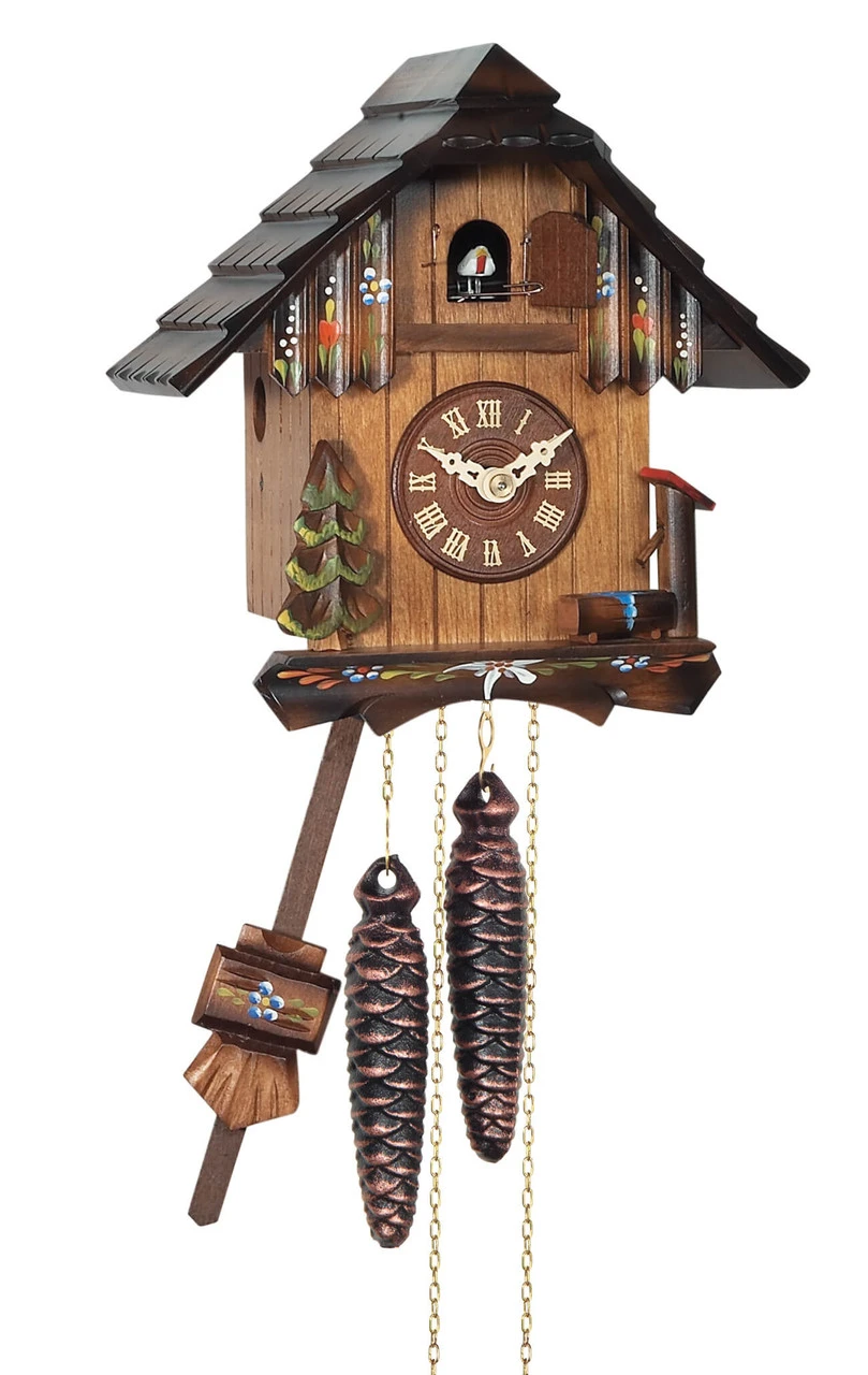 Coucou à Quartz Musical Décorations Peintes 20 Cm – Image 3