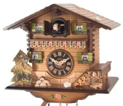 Coucou Mécanique Traditionnel Chalet 1 Jour 20 Cm