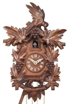 Coucou à Quartz à Mélodie Grappes De Raisin 25 Cm