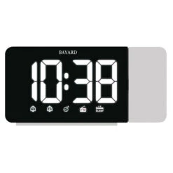 Radio Réveil Bayard Double Alarme Avec Projection De L'heure