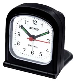 Réveil De Voyage Carré Silencieux Bayard