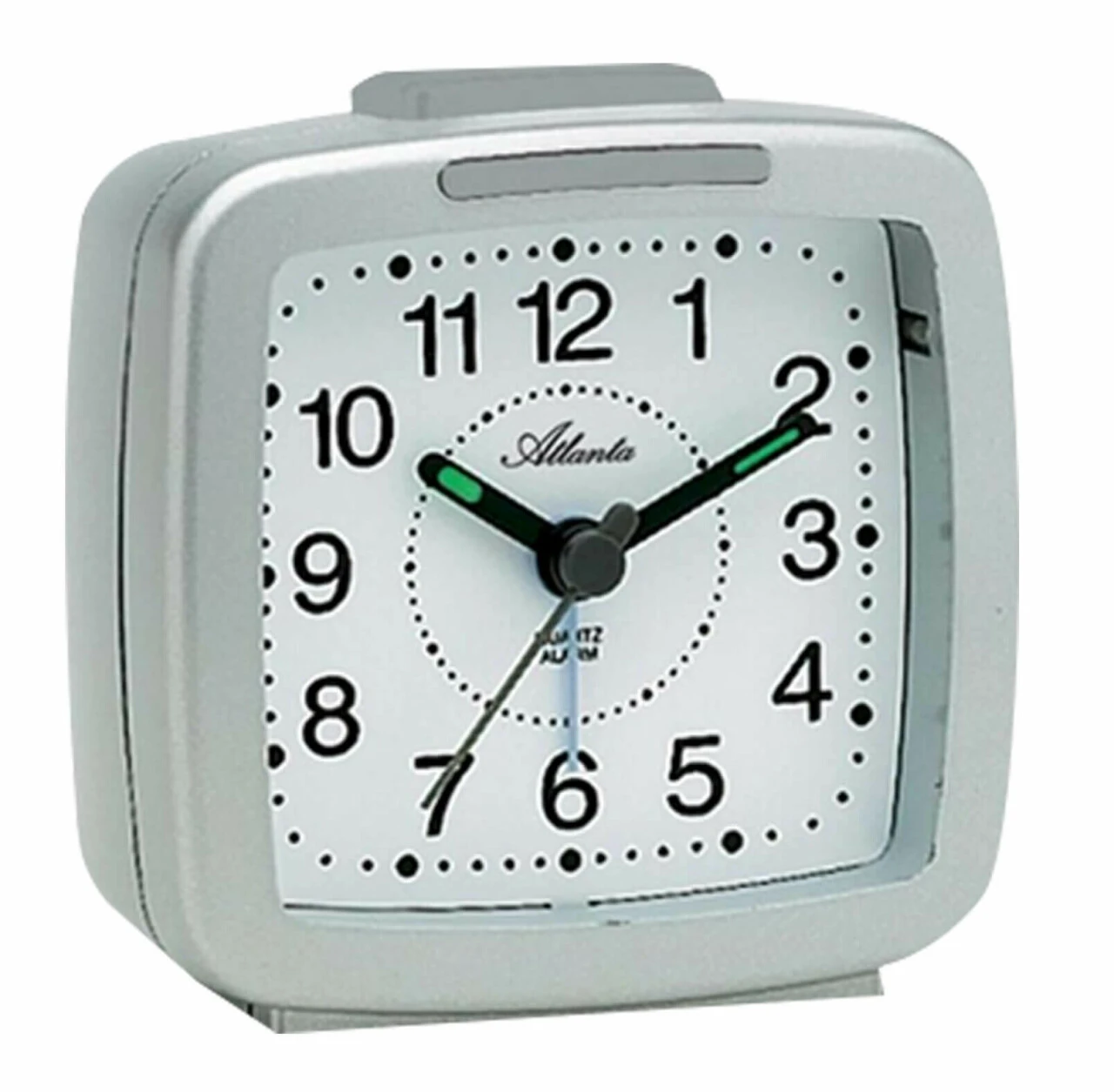 ATLANTA Réveil Gris Sonnerie Progressive Avec Arrêt Facile De Sonnerie – Image 2