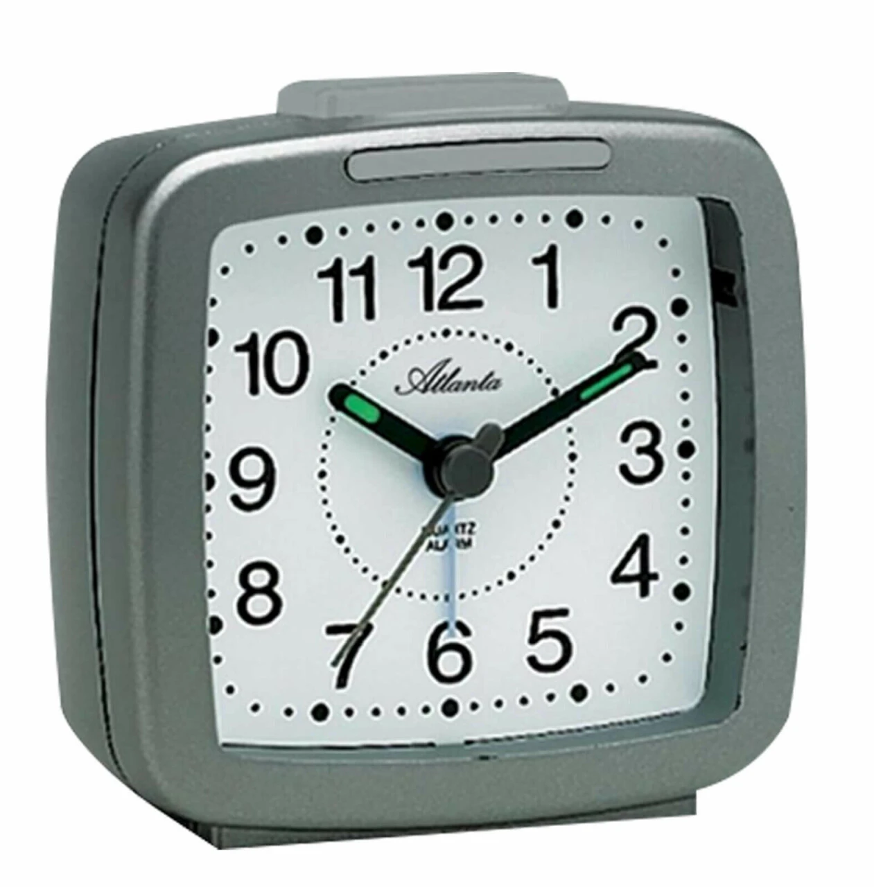 ATLANTA Réveil Gris Sonnerie Progressive Avec Arrêt Facile De Sonnerie – Image 4