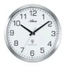ATLANTA Horloge Murale Radio-pilotée En Aluminium