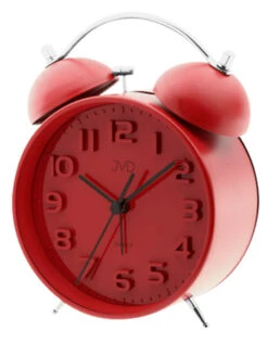 Réveil Rouge Silencieux En Métal