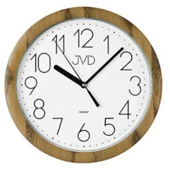 Pendule Murale Ronde Silencieuse Entourage Gris