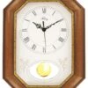 Pendule Murale à Balancier Entourage En Bois