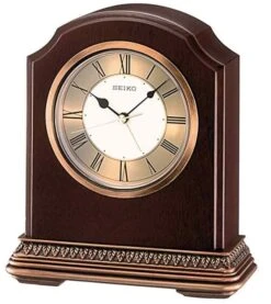 Réveil De Style Seiko En Bois D'aulne