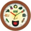 Horloge Murale Cuisine Index Légumes