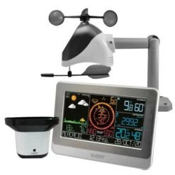 Station Météo Grise En Couleurs à Fixer Ou à Poser