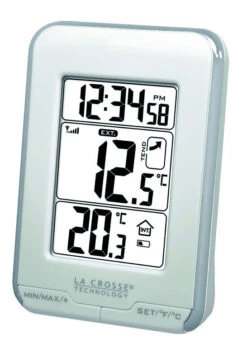 Station Météo Grise à Poser Compacte