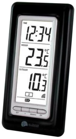 Station Météo Noire à Fixer Ou à Poser