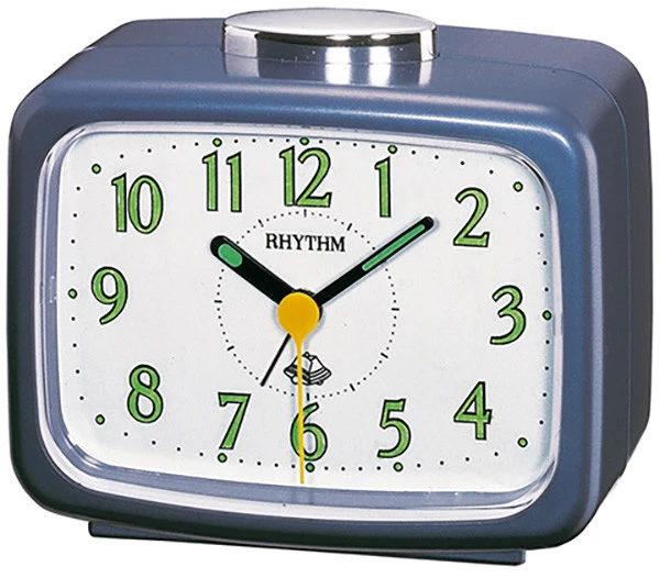Rhythm Réveil Matin Doré Lisible Avec Sonnerie Sur Cloche – Image 4