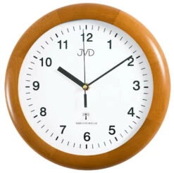 Pendule Murale Ronde Radio-pilotée En Plastique