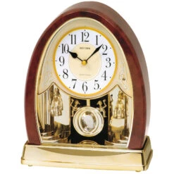 Rhythm Pendule à Poser à Sonnerie 6 Mélodies