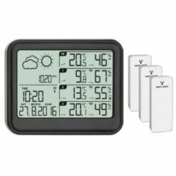 Station Météo Digitale Radio-pilotée 3 émetteurs