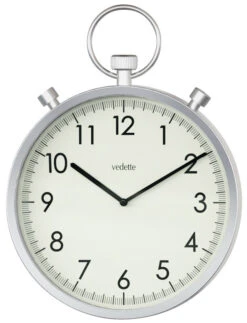 Horloge Murale Décorative Style Chronomètre